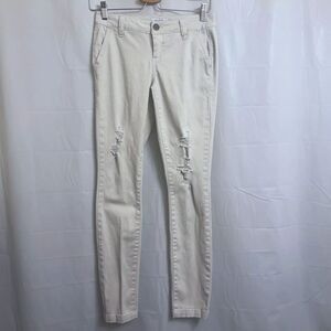 BKE Casuals Mollie Skinny Khaki Chino Pants Women's Size 24 30 1/2" Inseam